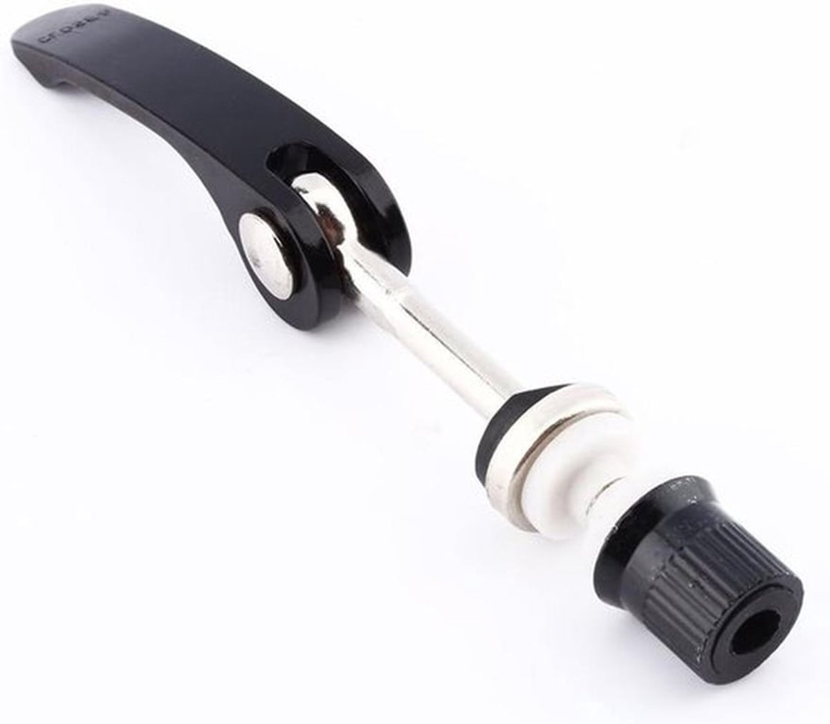 Fiets Zadelpen Klem - Aluminium - Quick Release - Outdoor Fietsen - Geschikt voor Merk - Zwart coaten.