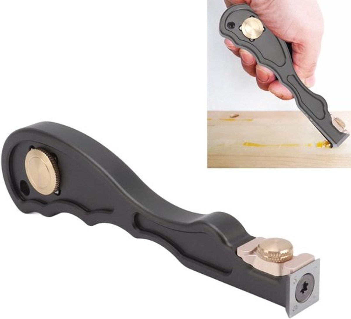 Houten Highlighter Blade met Carbide Insert voor het Verwijderen van Lijm en Reiniging in de Houtbewerking - Professionele Gereedschappen voor Doe-het-zelf Klussen