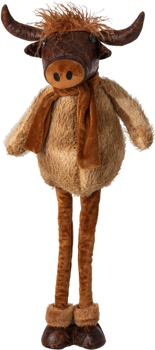 J-Line stier vacht - polyester - bruin - large