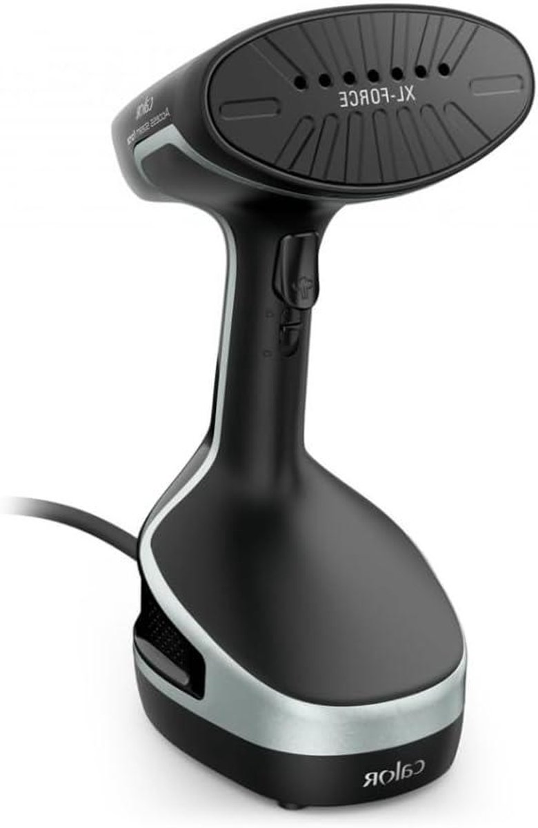 Handkledingstomer - Verticale stomer - Kreukels Verwijderen - 3-in-1 functionaliteit - 2000 Watt - Zwart/Zilver