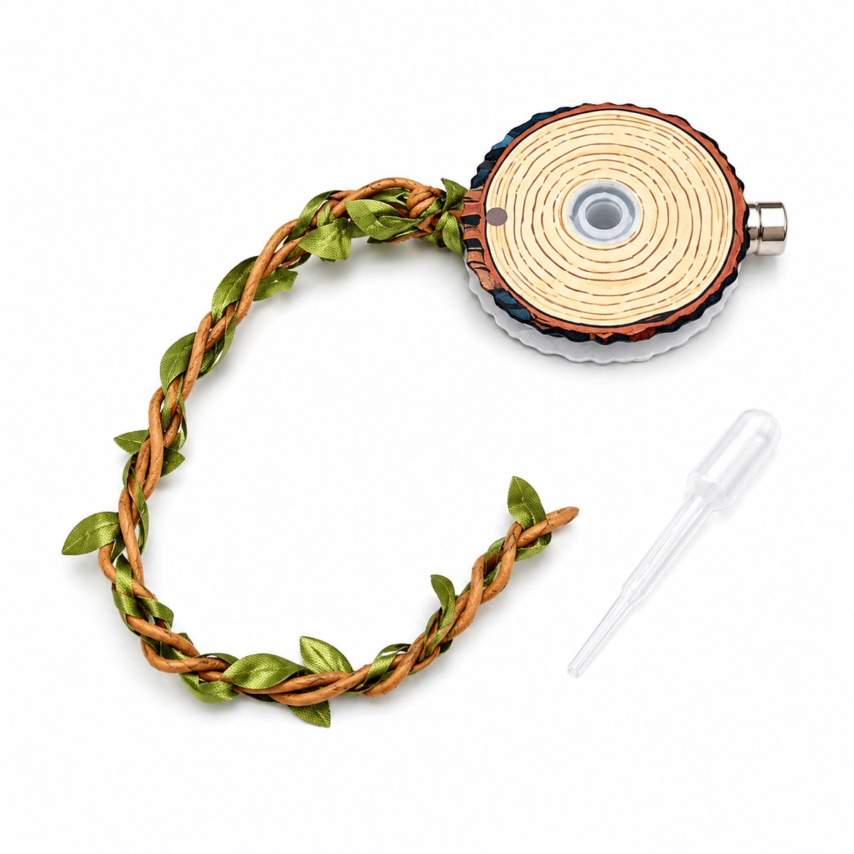 Springspin Terrarium Accessoires-5,3x5x1,1 cm - Flexibele Klimvinea voor Terrarium Decoratie en Kooi Verrijking - Buigbare Klimstok voor Reptielen, Kikkers en Kleine Dieren