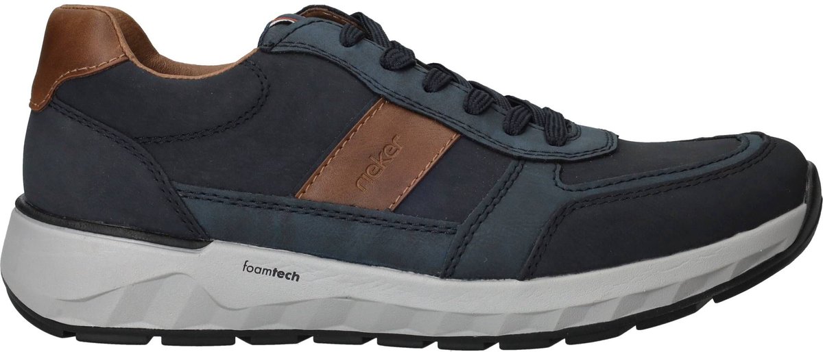 Rieker Sneakers - Heren - Blauw - Maat:44