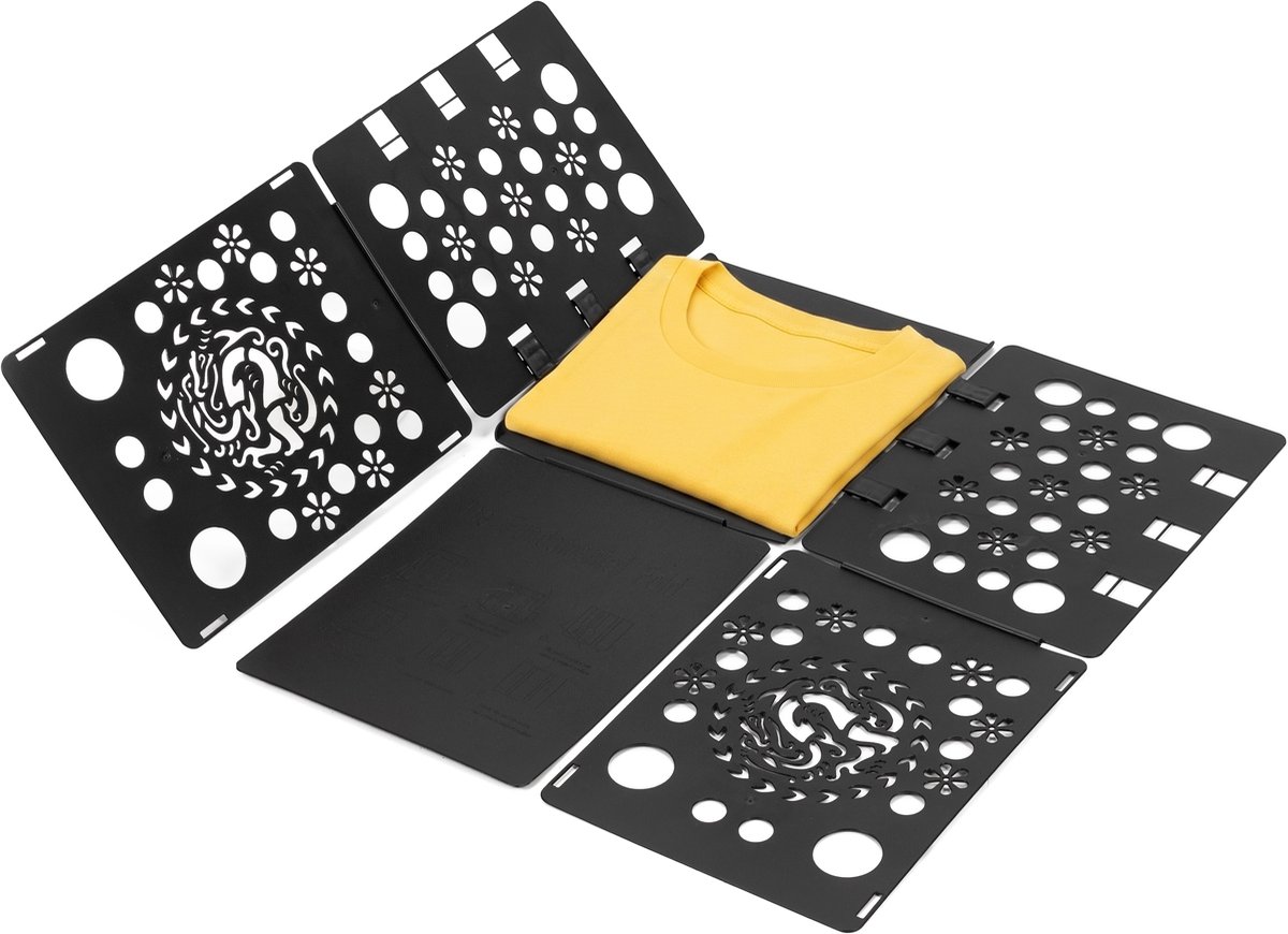 Kleding Vouwplank - Kledingvouwer - Opvouwplank - Vouwhulp - Zwart