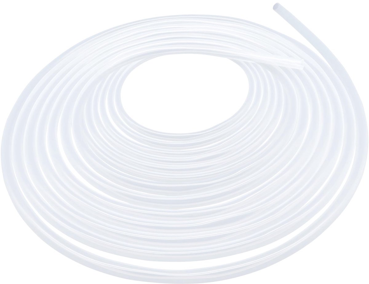 transparante siliconen buis, afmeting 5 mm x 7 mm, lengte 11 m (30,1 ft), dikte 1 mm. flexibele rubberen slang voor lucht/waterleidingen