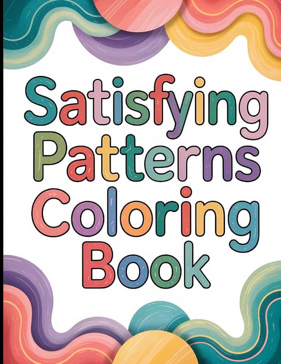 Patterns Coloring Book: 50 Creative Designs and Easy Geometric Patterns for Mindfulness, Stress Relief, and Relaxation – Perfect for Adults and Teens.