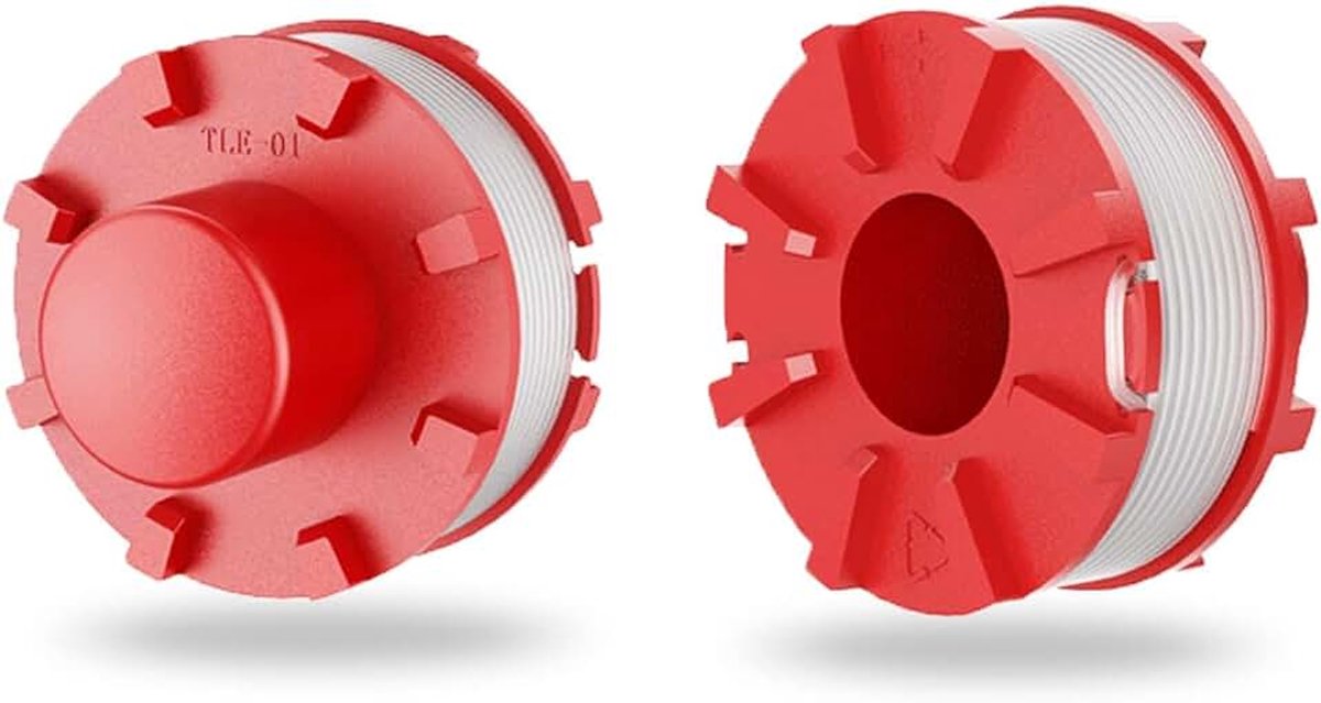 Spoelen voor Einhell GE-CT 36/30 Li E, nylon grastrimmer-reservedraadspoel, reservespoel geschikt voor AGILLO 36/255 BL, AGILLO 18/200