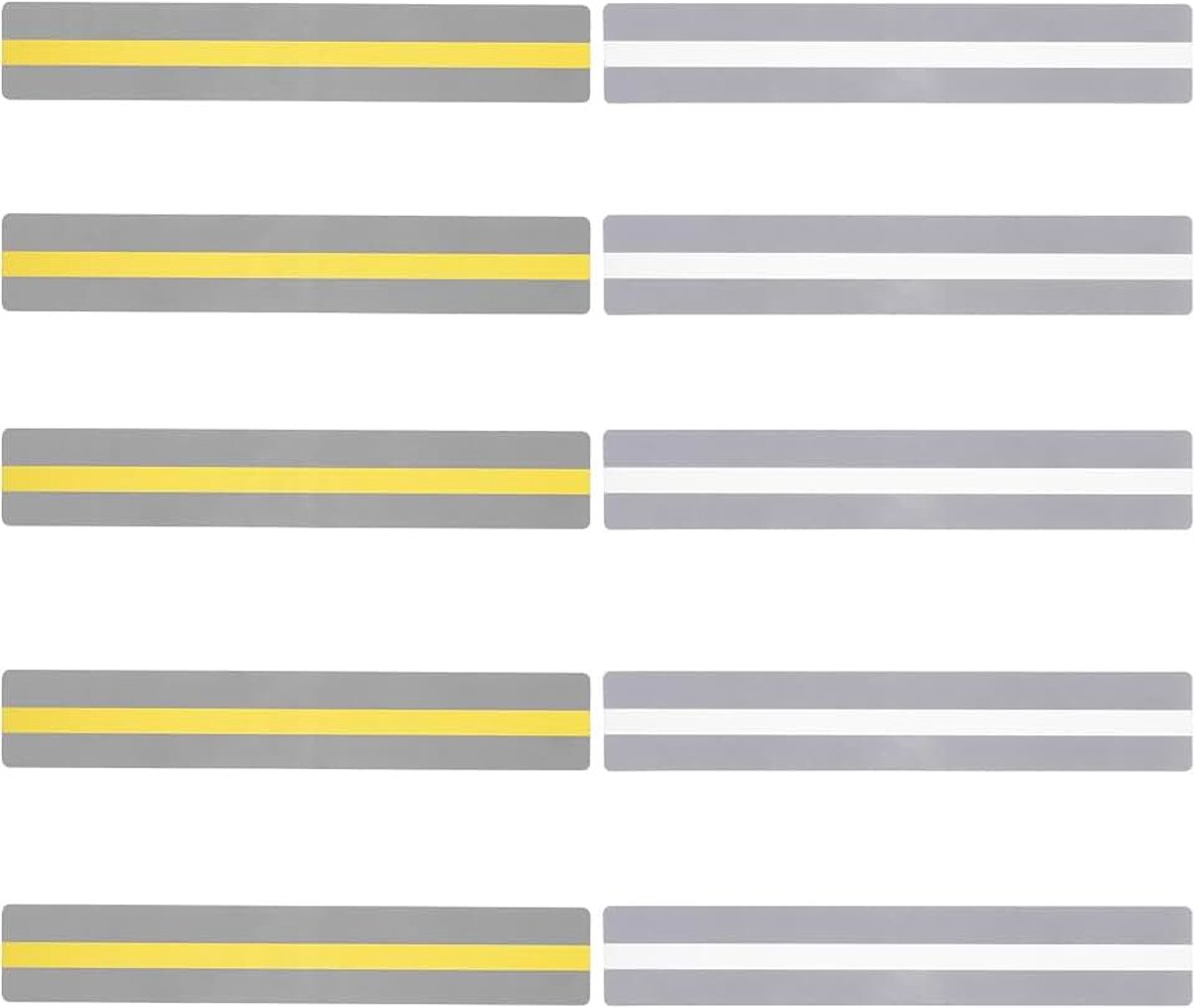 10 stuks geleide leesstrips, markeringsstrips, leeshulp voor kinderen, leesliniaal, basisschool, leeshulp, bladwijzers voor kinderen