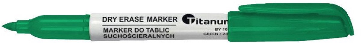 Titanum Whiteboard Marker Groen - 2mm Lijn