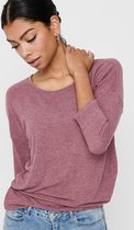 Only T-shirt Onlglamour 3/4 Top Jrs Noos 15157920 Wild Ginger/melange Dames Maat - M