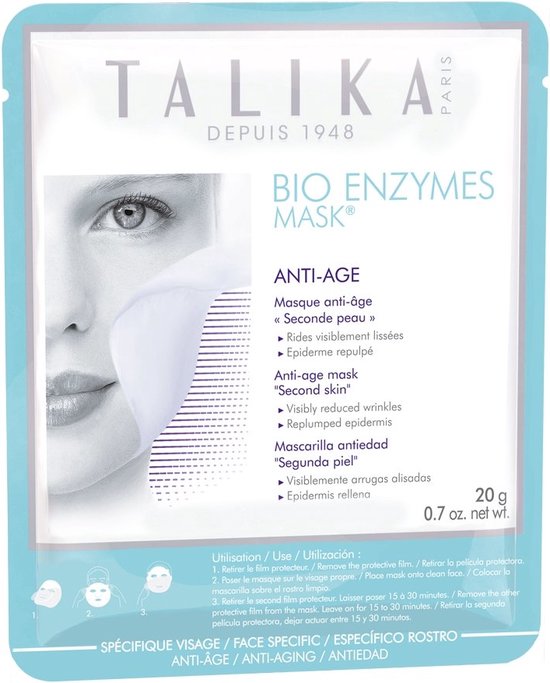 Talika Bio Enzymes Anti Aging Mask - 1 sheet - Reinigend masker