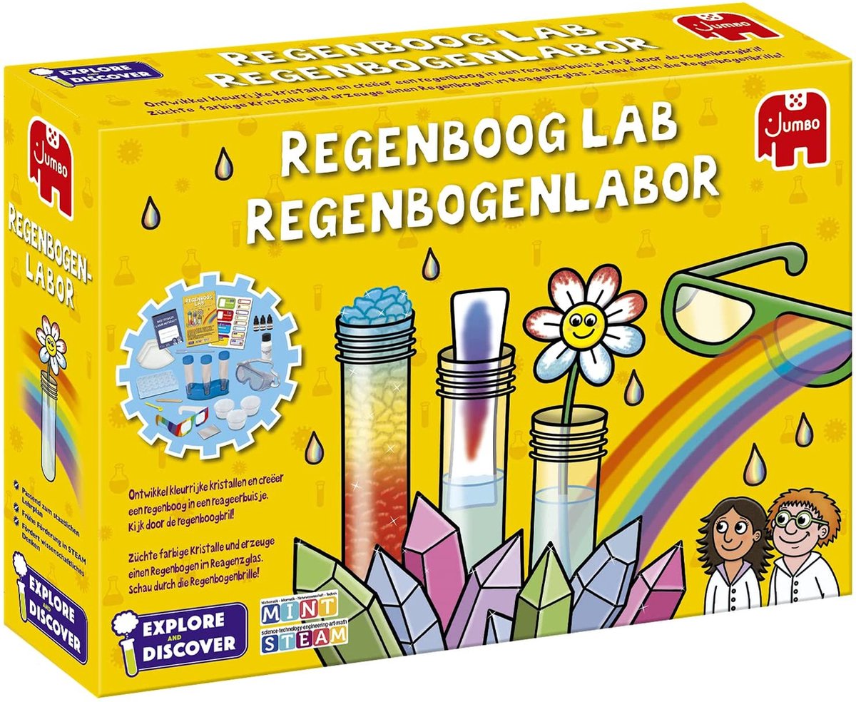 Jumbo Explore & Discover Regenboog Lab - Experimenteerset
