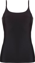 ten Cate Secrets spaghetti top (1-pack), dames hemd smalle bandjes, zwart -  Maat: XL