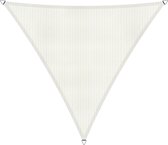 Shadow Comfort® Gelijkzijdige driehoek schaduwdoek - UV Bestendig - Zonnedoek - 500 x 500 x 500 CM - Mineral white