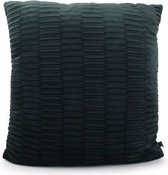 Kussen 45x45cm velvet groen Misa