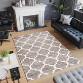 Tapiso Laila Vloerkleed Trellis Woonkamer Slaapkamer Tapijt Maat- 180x260