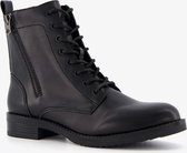 Blue Box dames veterboots - Zwart - Maat 39