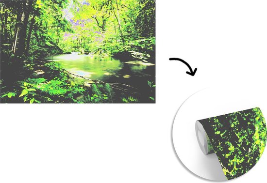 Papier peint - Papier peint photo Forêt - Arbre - Water - Largeur 360 cm x hauteur 240 cm