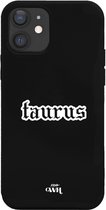 iPhone 12 Pro Case - Taurus Black - iPhone Zodiac Case