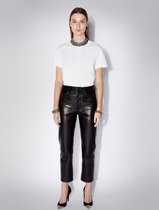 zoe karssen - dames -  lola artwork t-shirt met relaxte pasvorm -  wit - xl