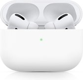 Apple AirPods PRO effen soft case - wit - Geschikt voor