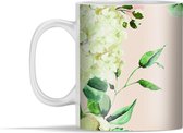 Mok - Moederdag - I love Mom - Bloemen - 350 ml - Beker