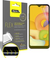 dipos I 3x Beschermfolie 100% compatibel met Samsung Galaxy A01 Folie I 3D Full Cover screen-protector