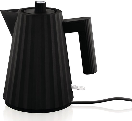 ALESSI - Plisse - Electrische Waterkoker 1,00l zwart