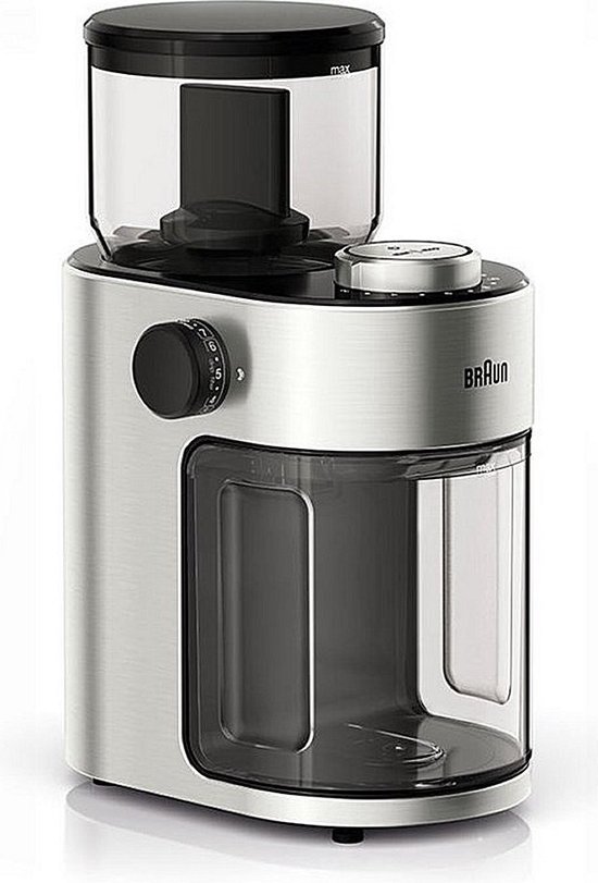 Braun KG 7070 Koffiemolen 110W RVS/Zwart