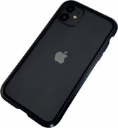 Apple iPhone 11 - Magnetische full body hoesje Jason donkergroen - Geschikt voor