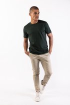 P&S Heren T-shirt-CONNER-dark green-S