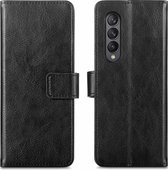 iMoshion Hoesje Geschikt voor Samsung Galaxy Z Fold 3 Hoesje Met Pasjeshouder - iMoshion Luxe Bookcase - Zwart