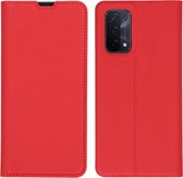 iMoshion Slim Folio Book Case Oppo A74 (5G) / A54 (5G) hoesje - Rood