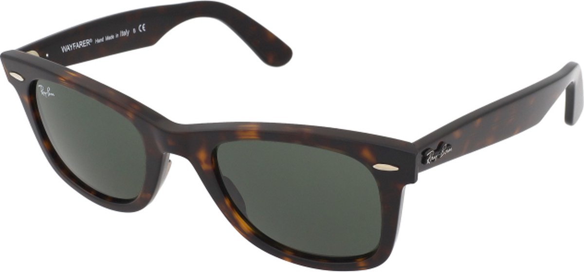 Ray-Ban Wayfarer Classic RB2140 - Zonnebril - Groen - 54 mm