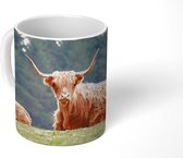 Mok - Schotse Hooglanders - Gras - Bos - 350 ML - Beker