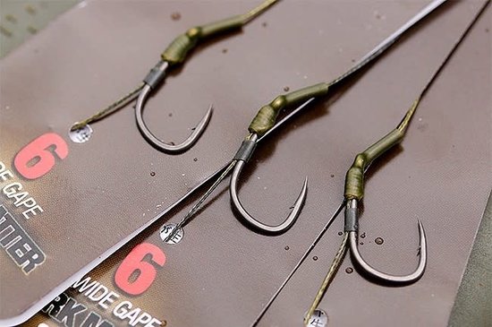 Korda Dark Matter Rig -15lb - Haakmaat 8 - Camo van Korda — afbeelding 3