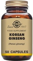 Korean Ginseng Root Extract Solgar 50 Capsules
