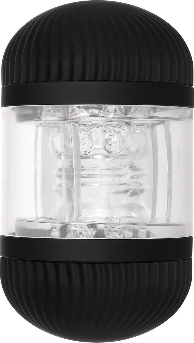 Goedkoopste Zero Tolerance Double Decker Masturbator Zwart