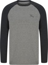 TOKYO LAUNDRY grijs heren T-shirt + pyjamabroek