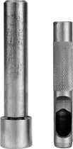 Semi-Pro handstempel en holpijp 14mm zeilkous / zeilringen gereedschap