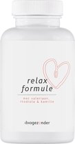 Relax Formule - Valeriaan, rhodiola & kamille - Vegan - 90 vcaps