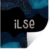 Stickers muraux - Ilse - Pastel - Fille - 80x80 cm - Feuille adhésive