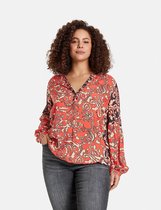 SAMOON Blouse met paisleymotief