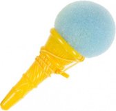 ijsbol schieter junior mini 10 cm geel