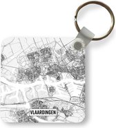 Sleutelhanger - Uitdeelcadeautjes - Stadskaart Vlaardingen - Plastic