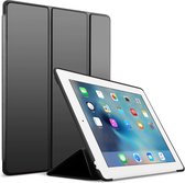 Mobiq Flexibele Tri-folio hoes Apple iPad Air 10.5 inch 2019 - iPad Air  3e generatie  - Siliconen Case - TriFolio - Smart cover - Zwart | Zwart