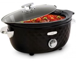 FRITEL Slow Cooker SC 2090 - Elektrische Simmerpot / Crock Pot - 3,3L - 150W - 1 tot 4 Pers. - Keramische pot - 4 Warmtestanden