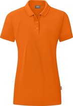 Jako Organic Polo Dames - Oranje