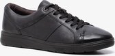 Jana leren dames veterschoenen - Zwart - Maat 40 - Echt leer