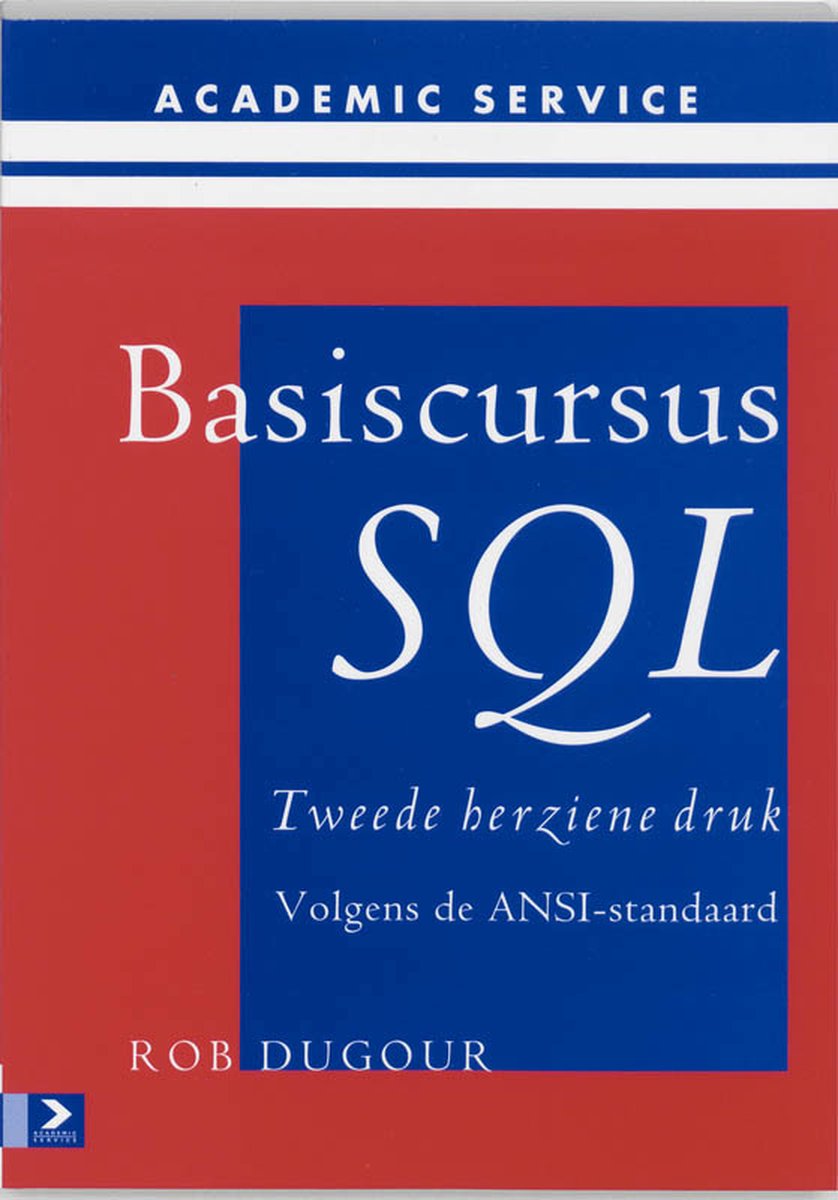 Omslag van Basiscursus SQL