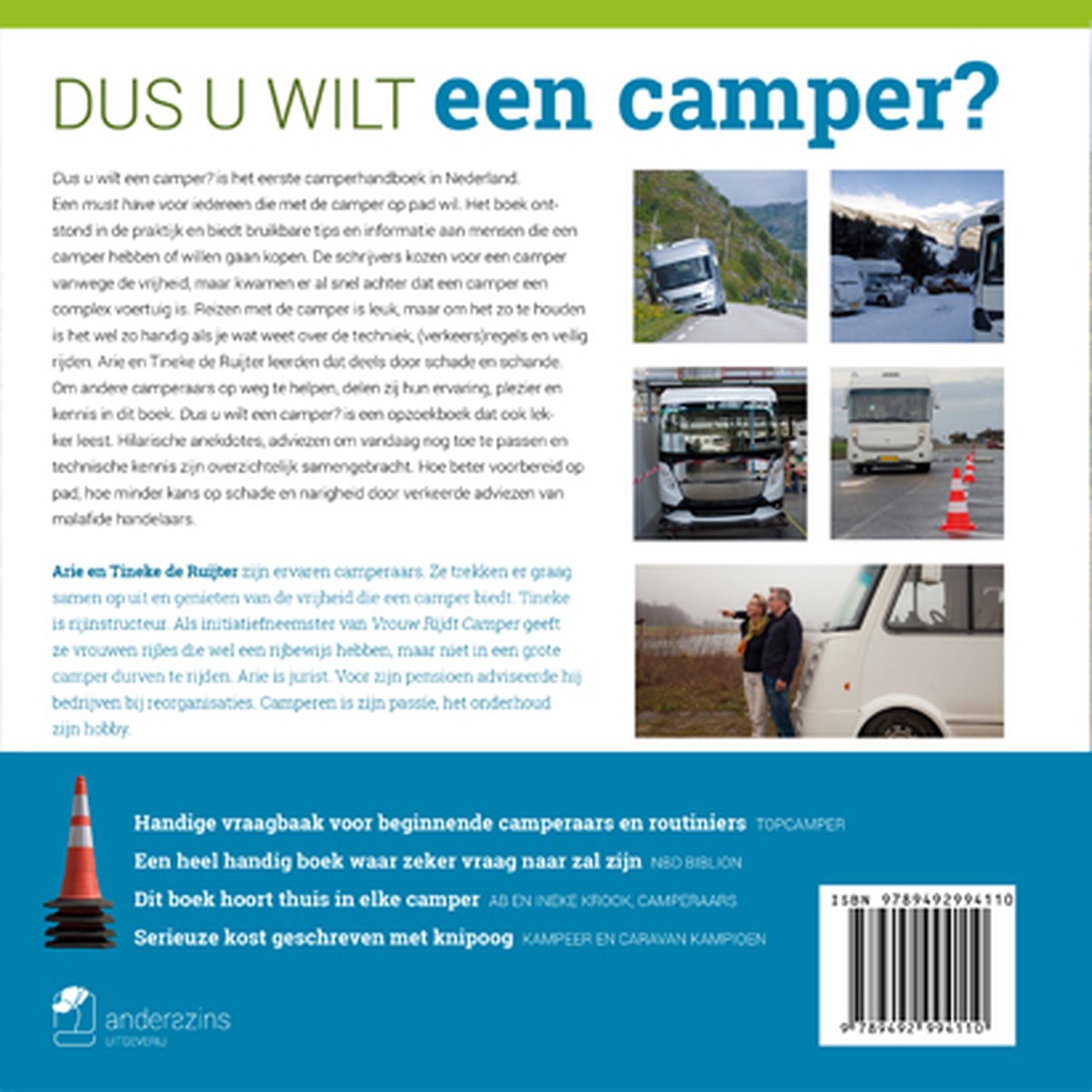 Dus u wilt een camper? - back cover